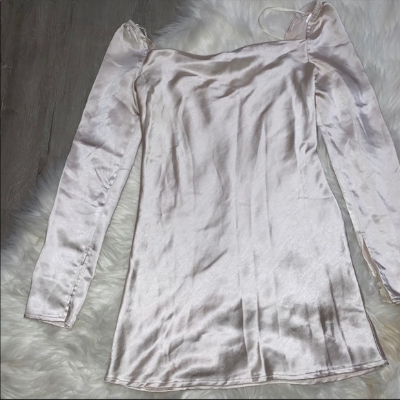 Princess Polly Star Power Mini Dress Champagne - Picture 6 of 11